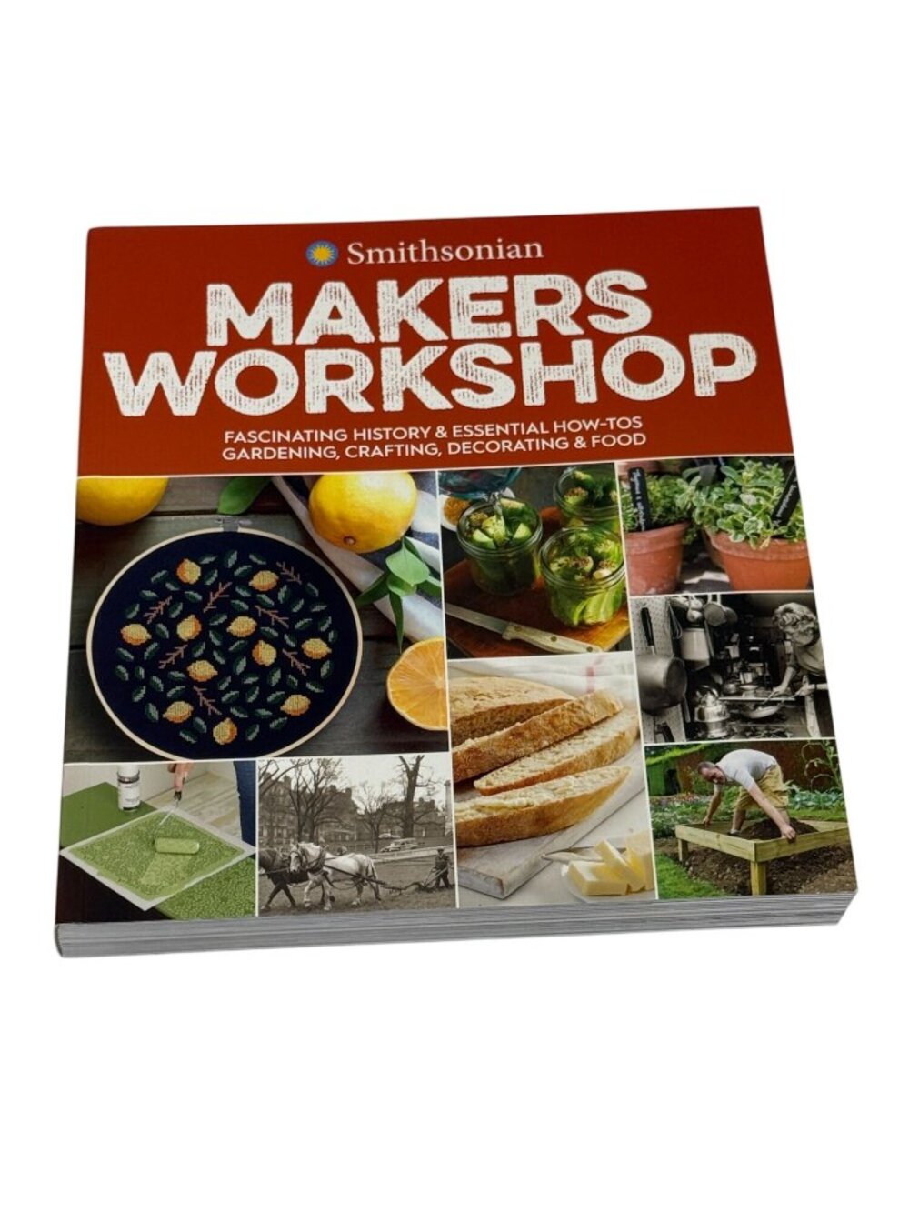 Smithsonian Makers Workshop Paperback Craft Gardening DIY Book